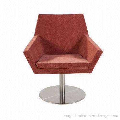 Office Chair, Made of Stainless Steel and PU/Fabric, Environment-friendly